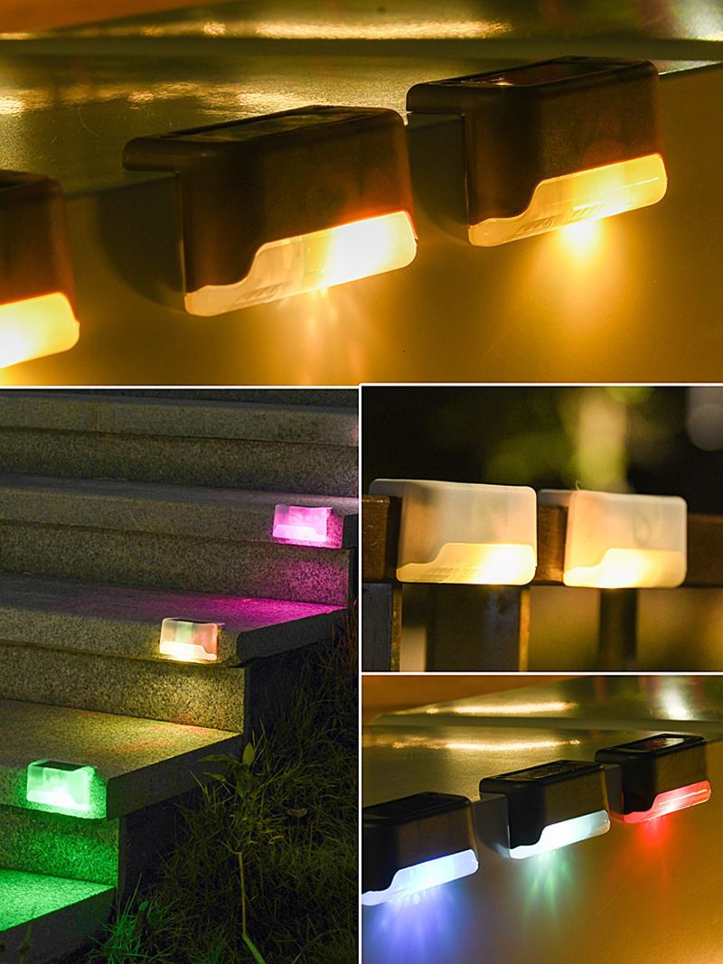 16-Pack Solar Lights for Outdoor Use, Waterproof LED Solar Lights for Stairs, Fence, Garden, Patio and Walkway 16pcs 16psc