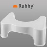 Toilet Stool - For constipation relief - Squatty Potty white 750 - Front View