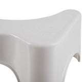 Toilet Stool - For constipation relief - Squatty Potty white 750 - Rear View