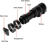 INF bicycle handlebar extension black - 45-Degree Angle