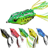 pcs Crank Frog Frog, Soft Fishing Lure 3D Eye Frog Lure and,ZQKLA