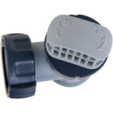 Intex 2-pack above ground valve with piston, gaskets and nuts - Side View