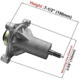 192870 Spindle Assembly for Lawn Mower Replaces Ariens for Husqvarna Ayp Mcculloch Poulan Oregon Rotary - Side View