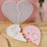Heart Tray Mold – Jewelry Tray Mold Silicone, Jewelry Holder Resin Mold, Epoxy Resin Casting Mold, Jewelry Tray Dishes for Jewelry Storage