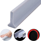 Shower Threshold / Water Barrier – Self-Adhesive Shower Strip – 2m Black