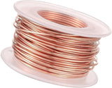 20 m copper wire for gardening and plants, pure copper wire for air plant stands and vegetable growing - Side View