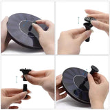 Promotion at a low price! Fountain - Solar Fountain / Water Fountain Solar Cell - 16 cm Black Black Black Black Black