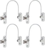 pcs Window Limiter, Window Limiter, Childproof Window Lock, Window Lock, Door Lock - White