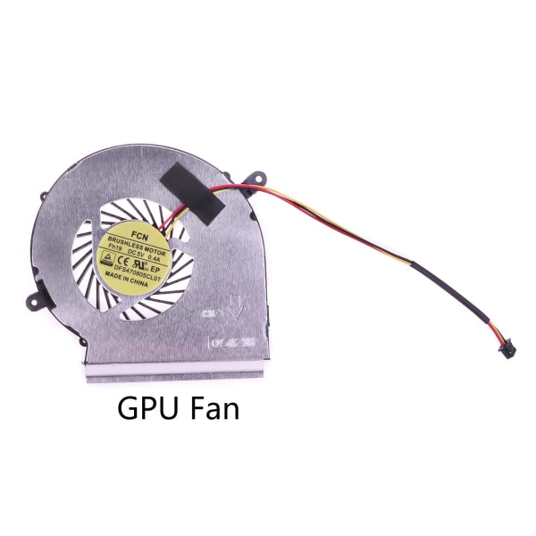 CPU Fan for MSI GE72 GE62 PE60 PE70 GL62 GL72 2QD 2QE 2QF 007X 053X 216XCN Cooler PAAD06015SL DC5V 0.55A Cooler
