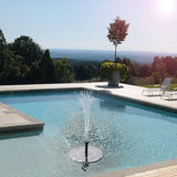 Promotion at a low price! Fountain - Solar Fountain / Water Fountain Solar Cell - 16 cm Black Black Black Black
