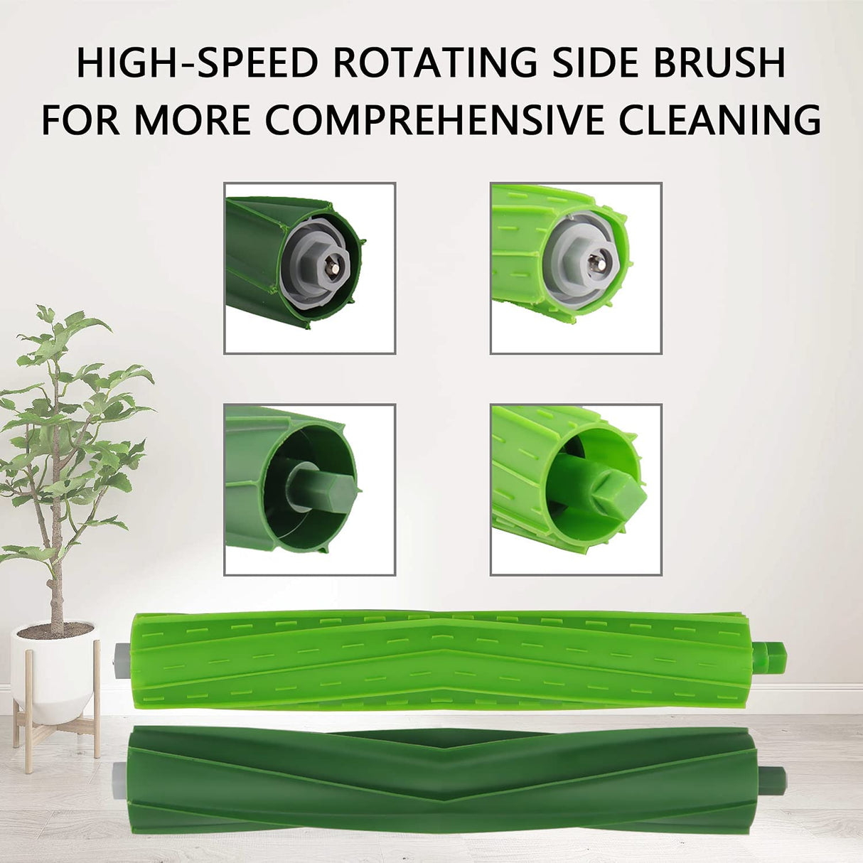INF Accessories for robot vacuum cleaners iRobot Roomba i7, i7+, E5, E6, i6, i3, i3+ 16 parts 16 parts