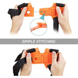 Universal Adjustable Comfort Double Strap Harness for Brushcutter Lawn Mower - Side View