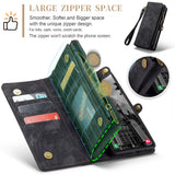 CaseMe Multi-Slot 2 in 1 Wallet Case Galaxy S25 Black - Extra Image