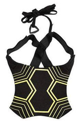 High Quality New Elastic Training Band for Football Yellow/Black 150 - 45-Degree Angle
