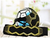 High Quality New Elastic Training Band for Football Yellow/Black 150 - Rear View