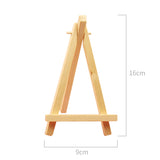 10 pcs Mini easels, wooden board display, photo memo holder, place card holder, 9*16 cm