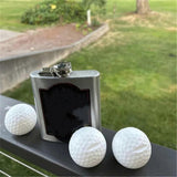 pcs Golf Ball Shaped Shot Glasses Golf Ball Shot Glasses Cool Golf Ball Shot Glasses Perfect Gift for Golf Enthusiasts - Top-Down View
