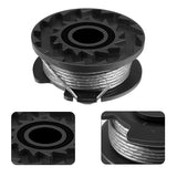 6-pack F016800569 Trimmer line spool and line for Bosch EasyGrassCut 23, 26, 18, 18-230, 18-260, 18-26 Replacement—max