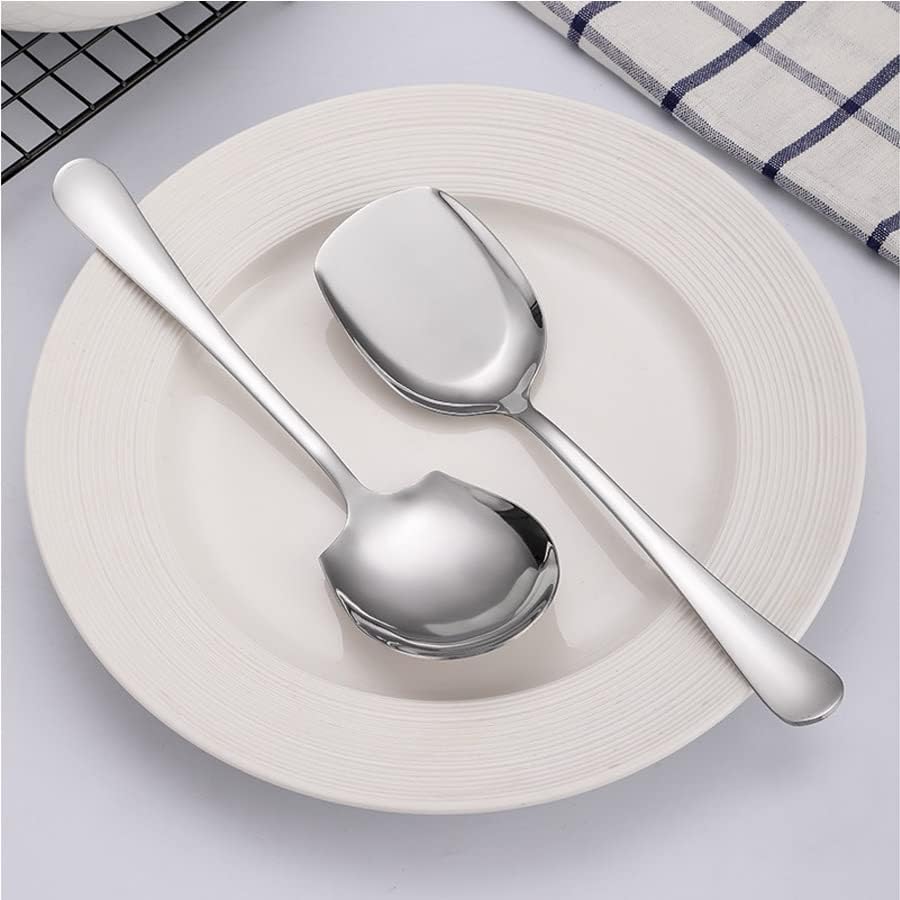 Large Stainless Steel Spoons, Serving Spoons for Hotel Meals