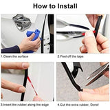 Car Door Protector Rubber Strip Door, 5M Car Door Edge Protector Door Strip Edge Strip Rubber Strip Anti-Scratch