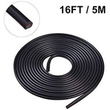 Car Door Protector Rubber Strip Door, 5M Car Door Edge Protector Door Strip Edge Strip Rubber Strip Anti-Scratch - 45-Degree Angle