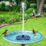 Promotion at a low price! Fountain - Solar Fountain / Water Fountain Solar Cell - 16 cm Black Black Black