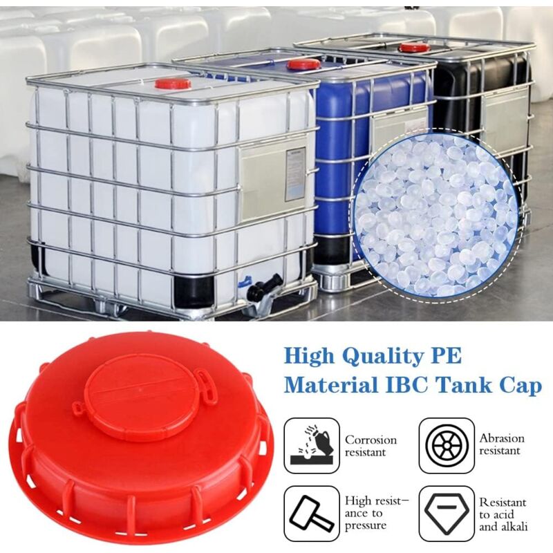 IBC Tank Lid 163mm 1000l IBC Tank Lid IBC Container Lid Lid Ventilated IBC Water Tank Lid Lid for 1000L Water Tank