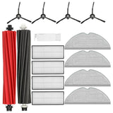 Main brush, HEPA filter, mop cloth, washable accessory set compatible with Roborock S8 / S8+ robot vacuum cleaner