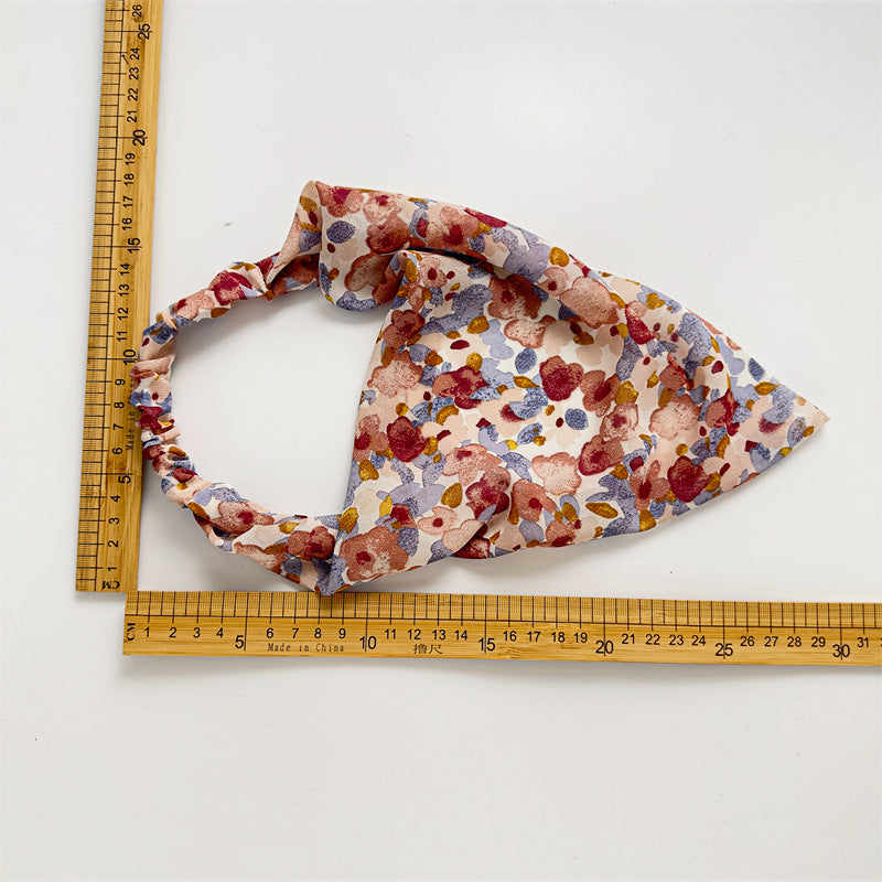 6-pack Hair Scarf Headbands for Women - Elastic Large Hair Scarf