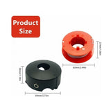 Bosch Art 23 26 30 Easytrim & Combitrim Wire Spool, 8M x 1.6mm, F016800175 (3 Spools + 1 Cover) - Top-Down View