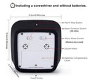Visual Timer 60min - classroom school for children Black 150