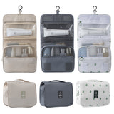 Hanging Toiletry Bag for Women Travel Toiletry Bags with Hook Beige