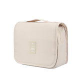 Hanging Toiletry Bag for Women Travel Toiletry Bags with Hook Beige