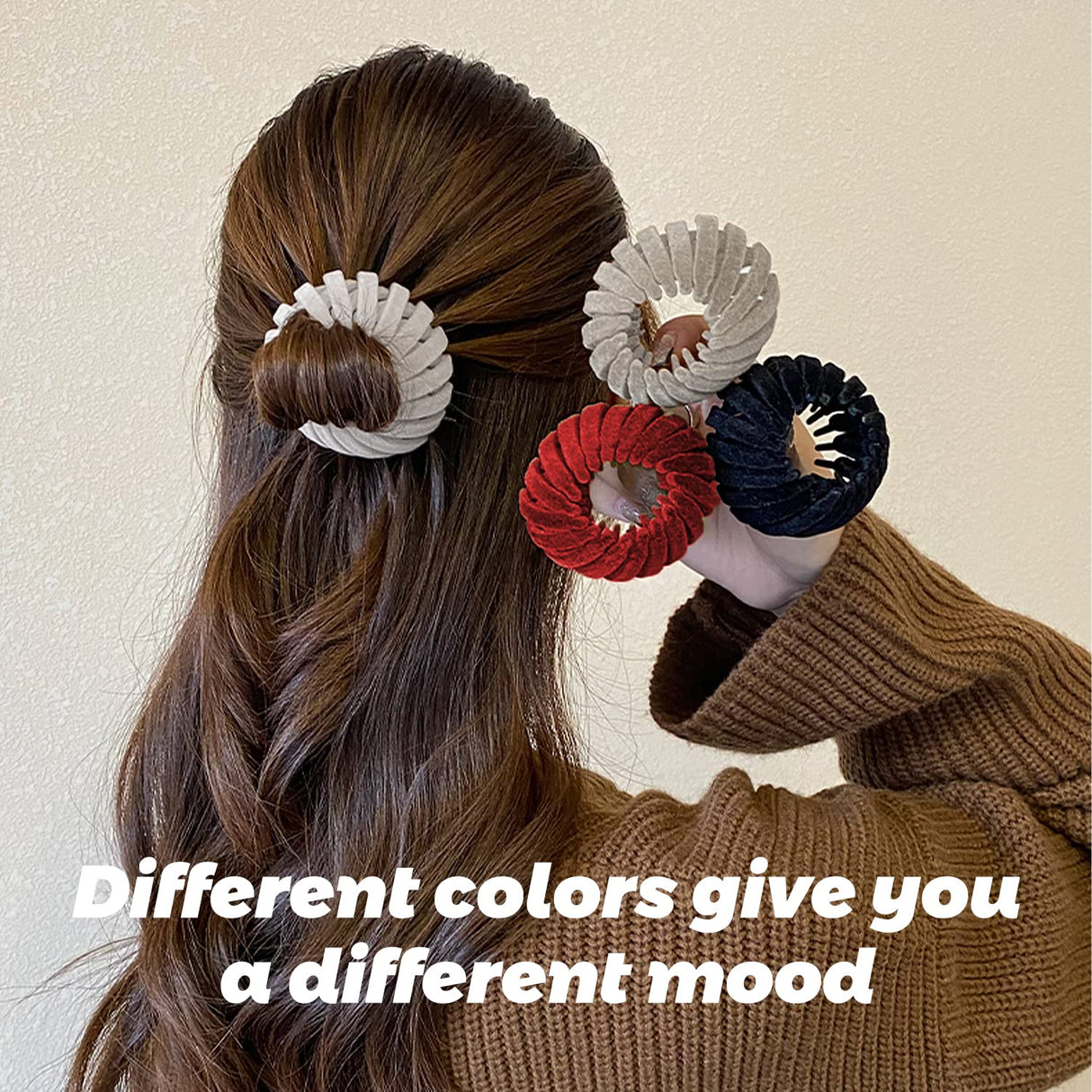 Magic Hair Clip Bird's Nest Zabernim Magic Hair Clip Bird's Nest Hair Clip Lazy Hair Clip Bird's Nest Flat Ponytail Lad
