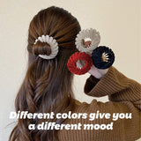 Magic Hair Clip Bird's Nest Zabernim Magic Hair Clip Bird's Nest Hair Clip Lazy Hair Clip Bird's Nest Flat Ponytail Lad - Top-Down View