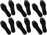 pairs of moisture-absorbing and odor-neutralizing shoe insoles with activated carbon for natural elimination of bad odors