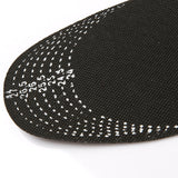 pairs of moisture-absorbing and odor-neutralizing shoe insoles with activated carbon for natural elimination of bad odors - 45-Degree Angle