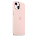 Silicone Case with MagSafe for iPhone 13 Chalk Pink - Front View