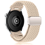 Braided Bracelet for Samsung Galaxy Watch 6 4 classic/5 Pro 45mm 47mm 43mm 44mm 40mm Magnetic Bracelet Without Gap Galaxy watch 6 band milk tea milk tea watch 5 40mm 44mm