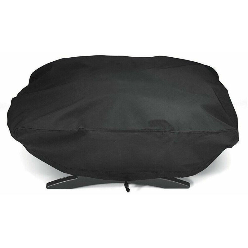 210D Grill Cover for Weber Q1200 and 1000 Gas Grills, Fits Q1200, Q1400, Q1000, Q100, Q120, Baby Q Models, Anti-UV..DEBUNS