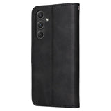 SKALO Samsung A55 5G PU Leather Wallet Case - Multiple Colors Black - Extra Image