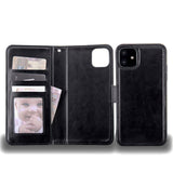 iPhone 12 - Leather Case / Protection Pink - Side View