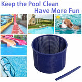 Pool Skimmer Basket Compatible with Hayward SPX1082CA and Aladdin B-152, Replaces Part SP1082 SP1083 SP1084 SP1085 SP1086 - Top-Down View