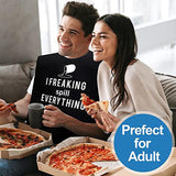 Adult Bib Clothing Protector Adult Reusable Bib for Adults with Crumb Catcher (Cup) - Side View