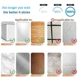 (20mm x 3m) 3M double-sided adhesive tape for indoor and outdoor use, waterproof, mounting tape for the home - Top-Down View