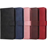 PU Leather Wallet Case Compatible with Samsung A56 5G - More Colors Available Red Red