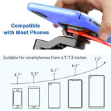 Quad-lock Out Front Bicycle Twist Mountain Cradle Telephone - Side View