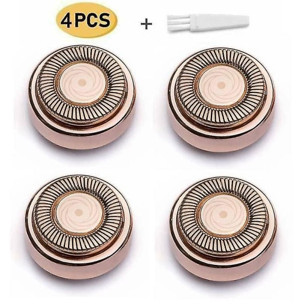 4pcs Flawless Hair Remover Replacement Heads Blades Finishing Touch Epilator