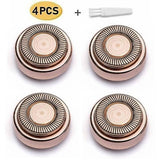 4pcs Flawless Hair Remover Replacement Heads Blades Finishing Touch Epilator