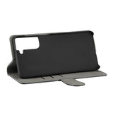 Mobile Case 3 Card Slots Black - Samsung S21+ - Side View